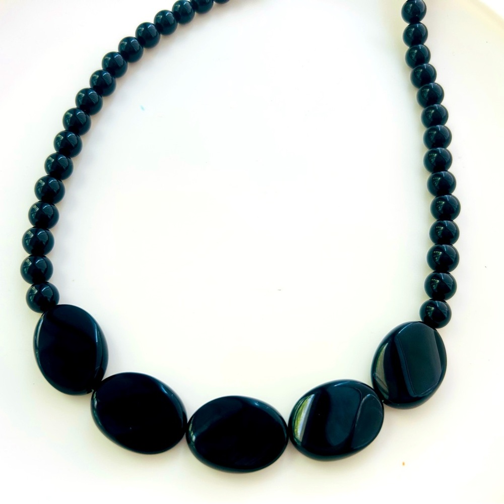 Love the Classics ~ Gorgeous Black Onyx Necklace